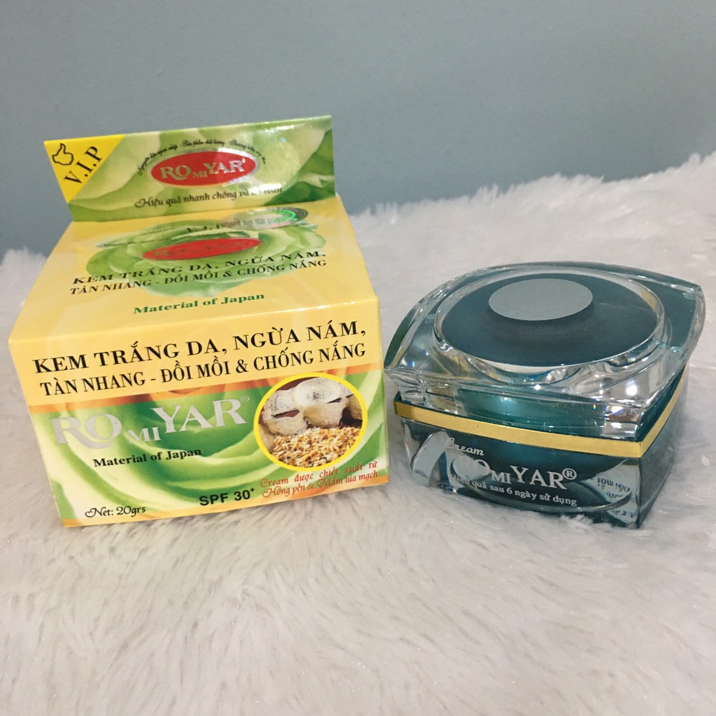 Kem trắng da, ngừa nám, tàn nhang ROMIYAR