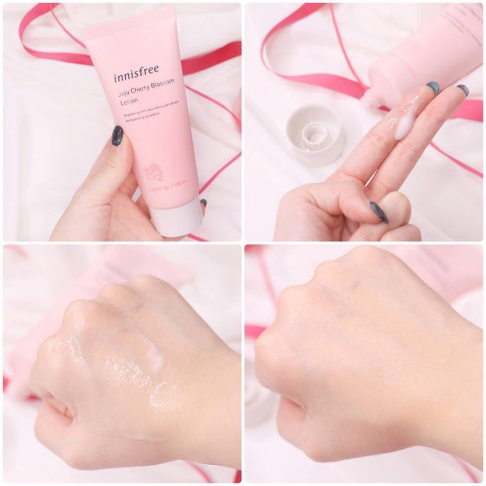 BỘ KIT DƯỠNG TRẮNG CHERRY BLOSSOM INNISFREE