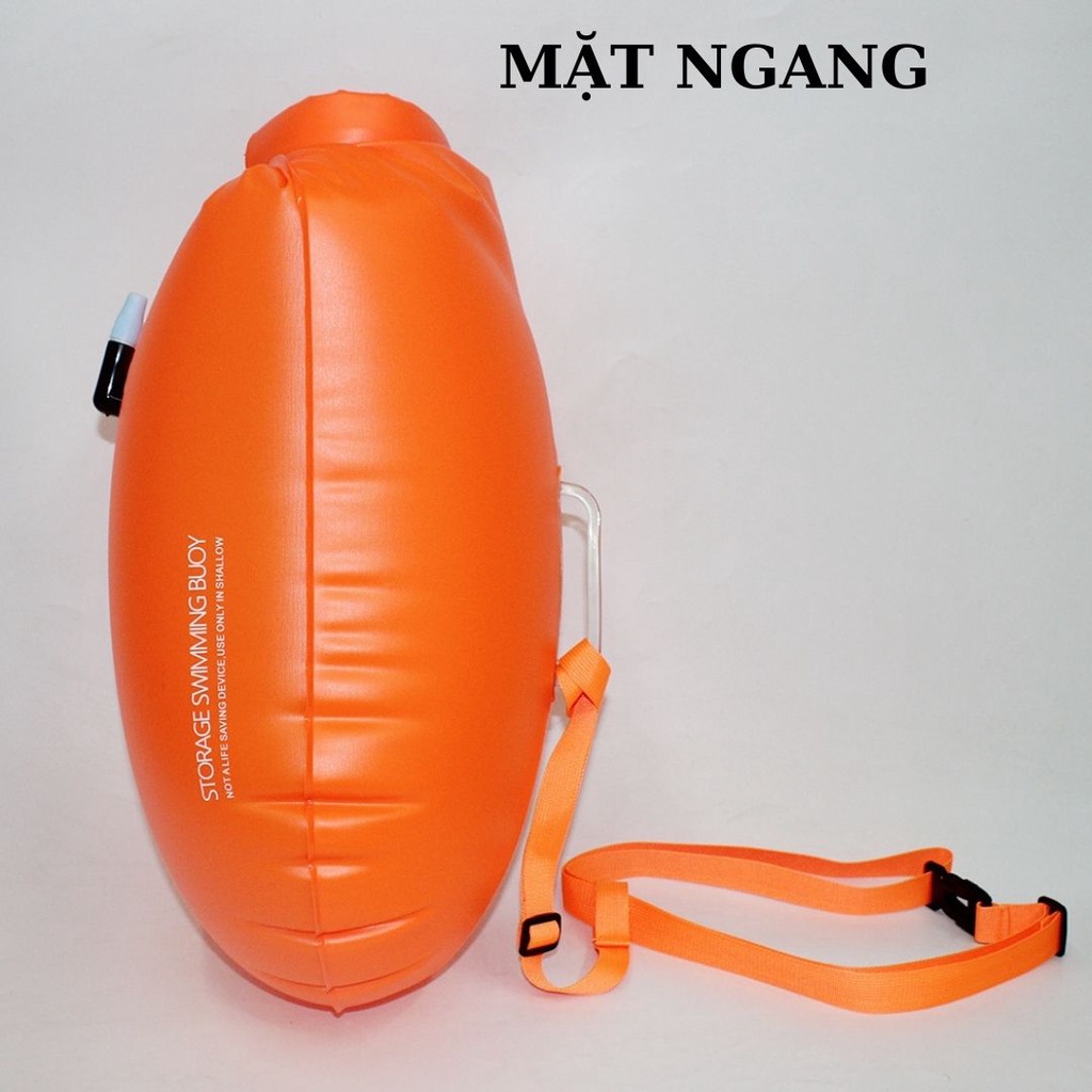 Phao bơi người lớn trẻ em đa năng kiêm túi chống nước tập bơi du lịch smartlife.89