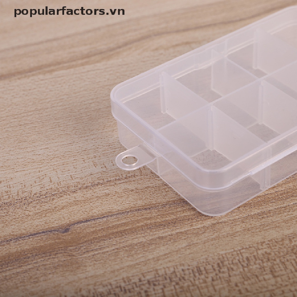 Hộp Đựng Trang Sức Nhỏ 8 Ngăn Điều Chỉnh Được