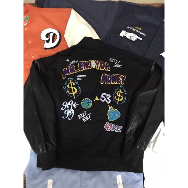 [CAO CẤP] Áo SYMBOLS LETTERMAN JACKET