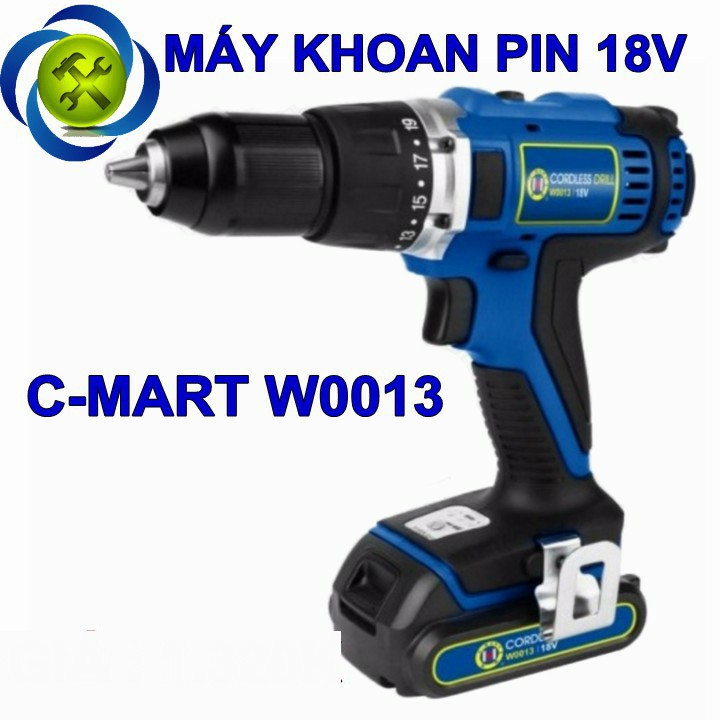 Máy khoan Pin C-MART W0013 18V