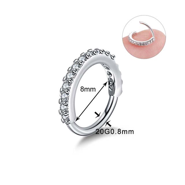 Hoa Tai Hình Tròn Bằng Đồng 20g