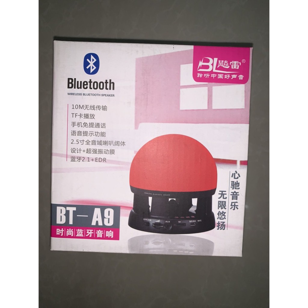 LOA BL A9 (BLUETOOTH), LOA BLUETOOTH THẺ NHỚ BL A9