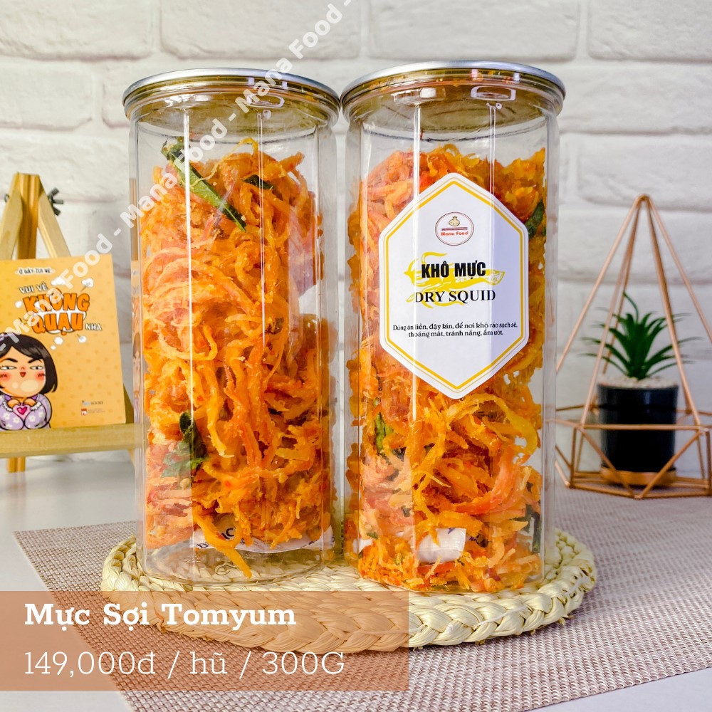 Khô mực cán tẩm hộp 300g [ cay ngon suýt xoa ] { nhâm nhi xem bóng đá } | BigBuy360 - bigbuy360.vn