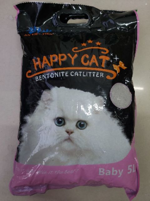 Cát vệ sinh cho mèo Happy Cat bao 5L