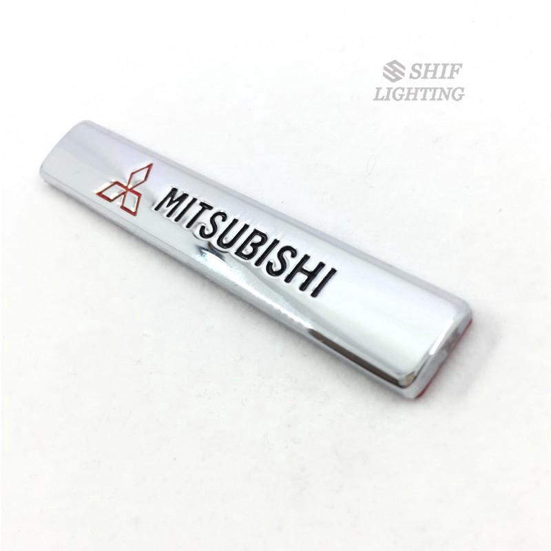 Logo Mitsubishi Dán Trang Trí Thân Sau Xe Ô Tô