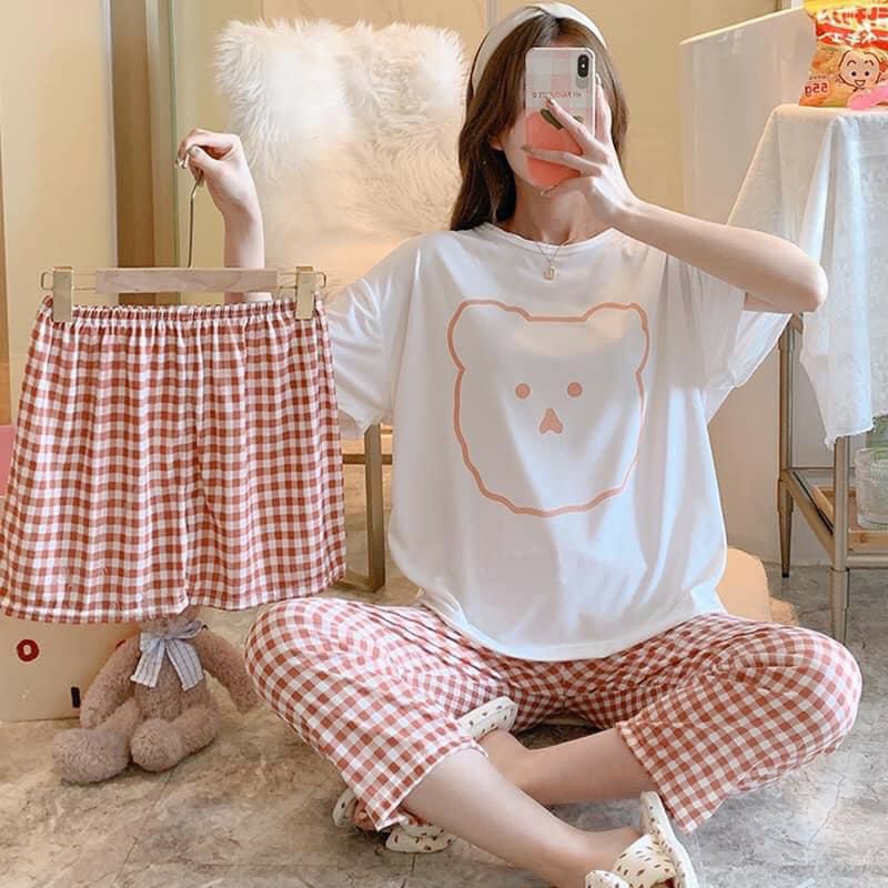 quần dài caro nhỏ nữ sieu xinh