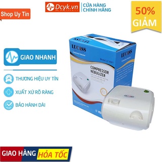 ✅ Máy Xông Khí Dung Mũi Họng: Lucass LC 8001 LC-8001 Xông Mũi Họng Cao Cấp (Mỹ) - DCYK0076