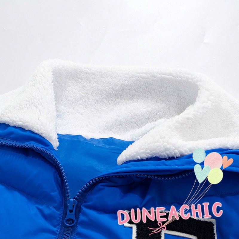 DUNEA Áo khoác phao dây rút tay dài thời trang dành cho nữ