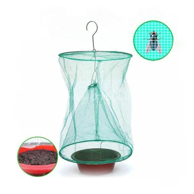 Lồng lưới bắt ruồi/côn trùng có thể tái sử dụng cho sân vườn