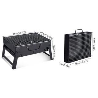 [Gu Store] Bếp nướng than hoa vuông BBQ cao cấp