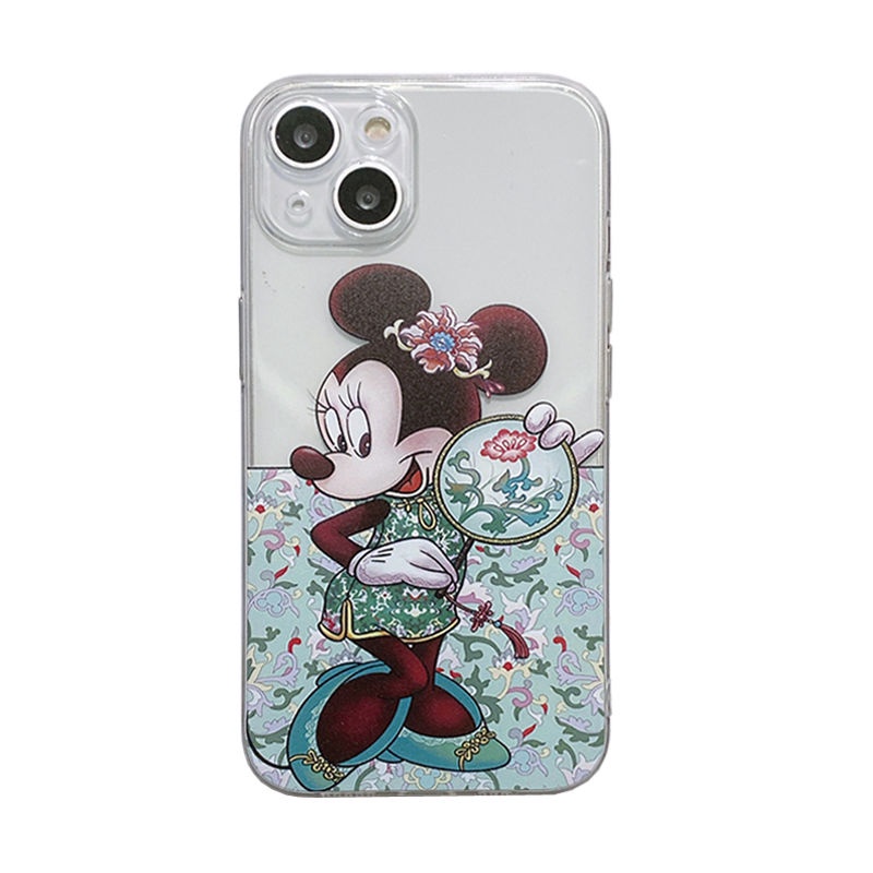 Disney Ốp Điện Thoại TPU Mềm Chống Sốc In Hình Mickey Cho IPhone 14 12 PRO 12Promax mini 11 PRO 11PROMAX 13 PRO 13PROMAX Xs Max XR 6 7 8 Plus