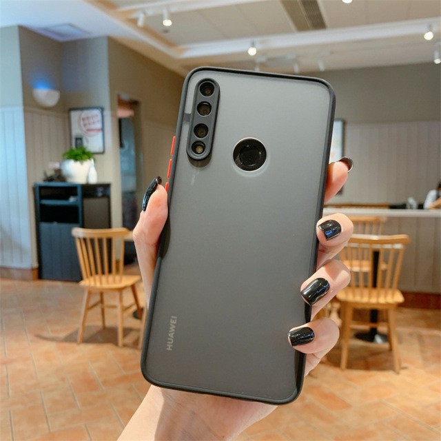 Ốp điện thoại nhám chống sốc/va đập bảo vệ camera cho Huawei Y9 Prime Y6 Pro 2019 Nova 5i Pro 3i 2i