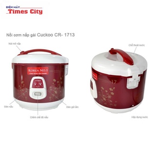 Nồi cơm điện Cuckoo CR-1713/DRVNCV - 2.8 lít