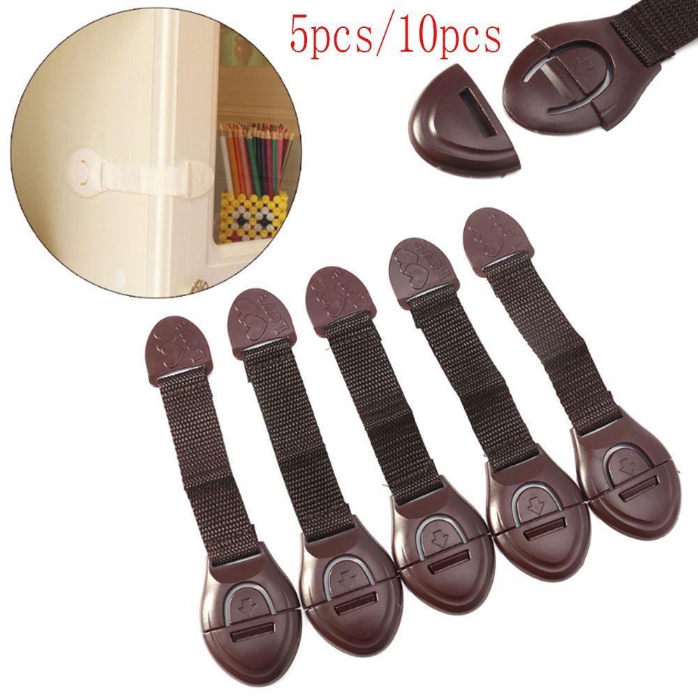 Set 5 / 10 Chốt Khóa Cửa Tủ An Toàn Cho Bé