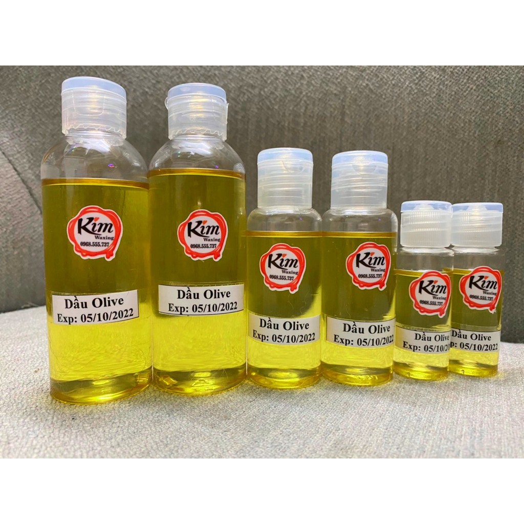 Dầu OLive Pha sáp wax tẩy lông dẻo mềm hay làm sách nồi wax