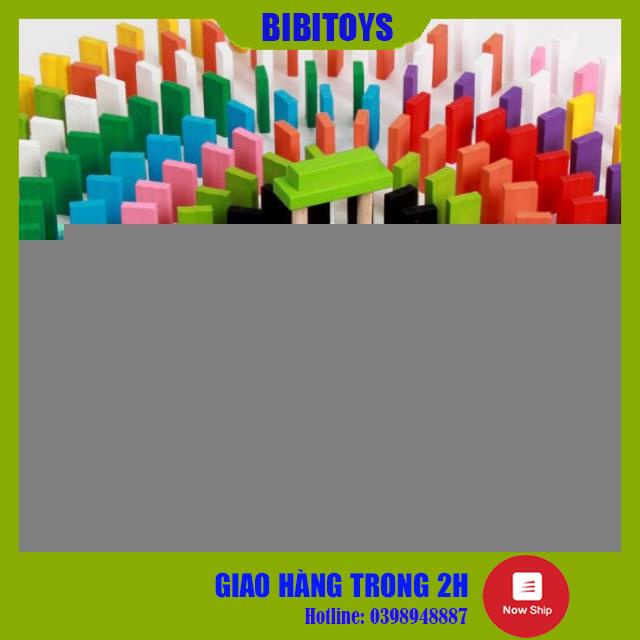[GIÁ SP MỚI] Đồ chơi Domino màu 100 - 120 chi tiết cho bé