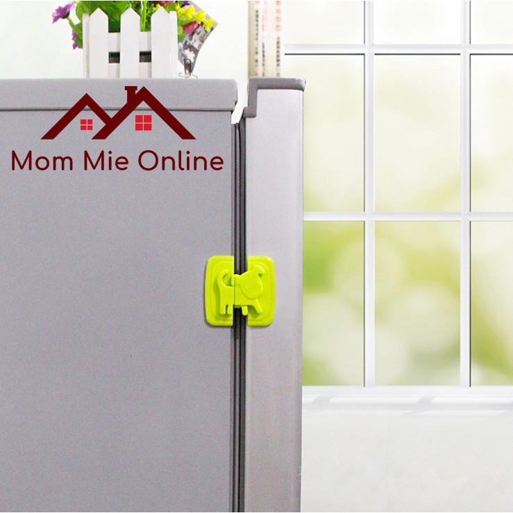 [Hàng đẹp] Khóa tủ lạnh, cửa tủ an toàn cho bé hình cún [1 cái] - J125
