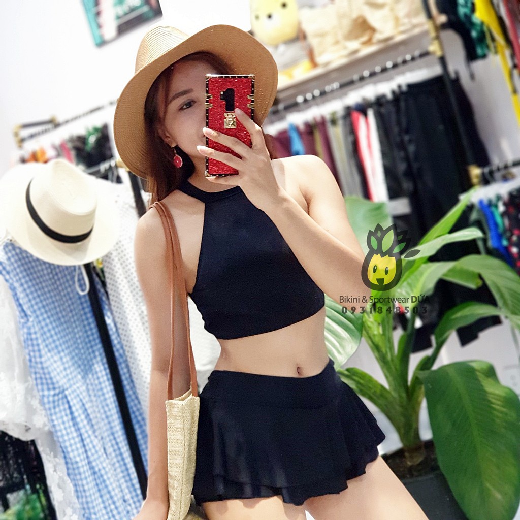 Bikini quần váy xinh kín đáo