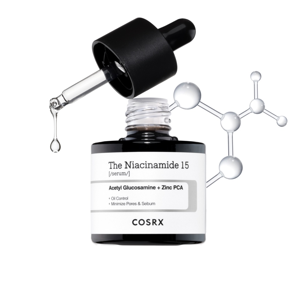 Tinh Chất Niacinamide 15% Chăm Sóc Da Mụn Toàn Diện COSRX The Niacinamide 15 Serum
