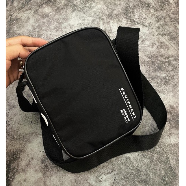 ⚡️ XUẤT DƯ ⚡️ Túi đeo chéo Adidas EQT Mini Bag màu đen FULL TEM TAG