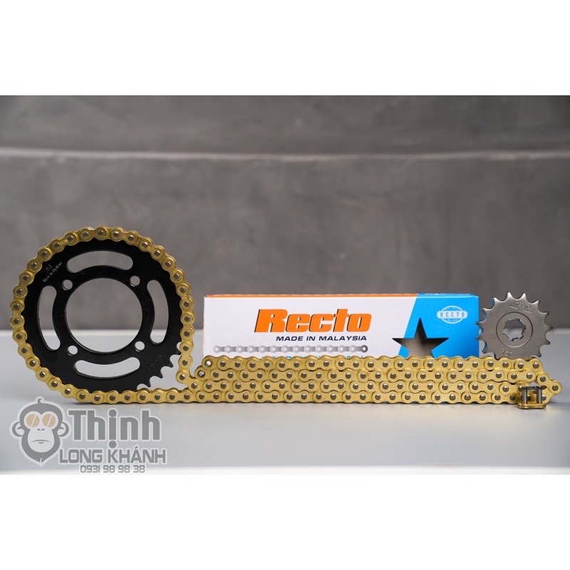 Sên Recto 9ly 124 - 132 chính hãng