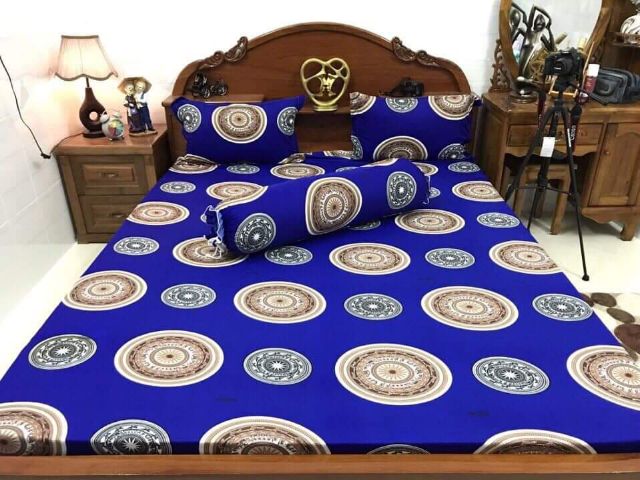 Bộ drap thun hàn quốc 4 món 1m8x2m inbox lựa mẫu | BigBuy360 - bigbuy360.vn