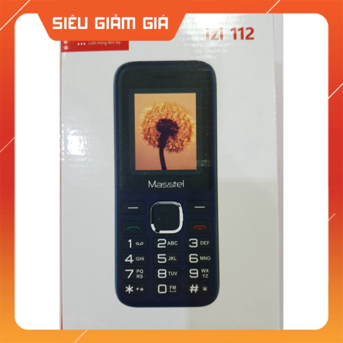 [ DEAL SỐC ] Điện Thoại Masstel iZi 112 - Hàng Chính Hãng Giao Hàng Toàn Quốc | BigBuy360 - bigbuy360.vn