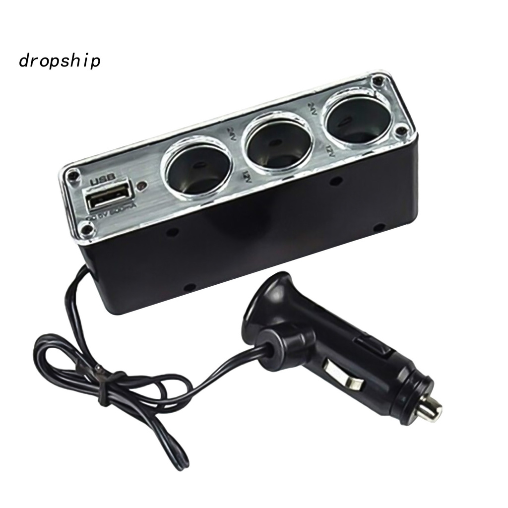 Bật Lửa 3 Cổng Usb 12v