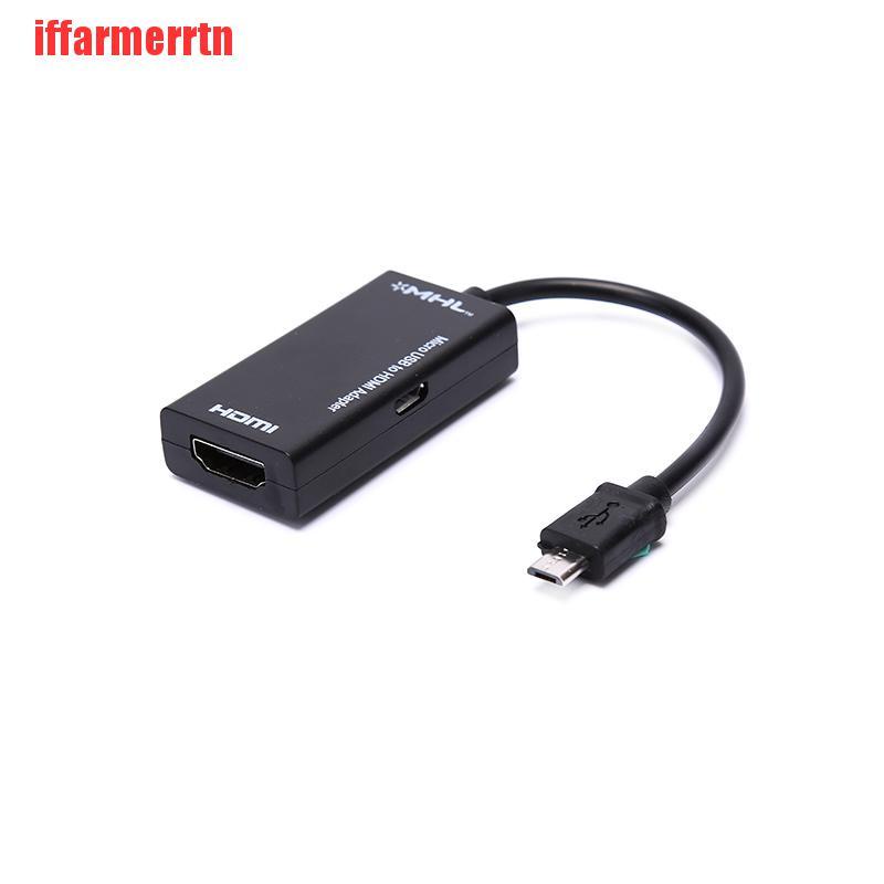 Cáp Chuyển Đổi Mhl Micro Usb Sang Hdmi Cho Điện Thoại Android