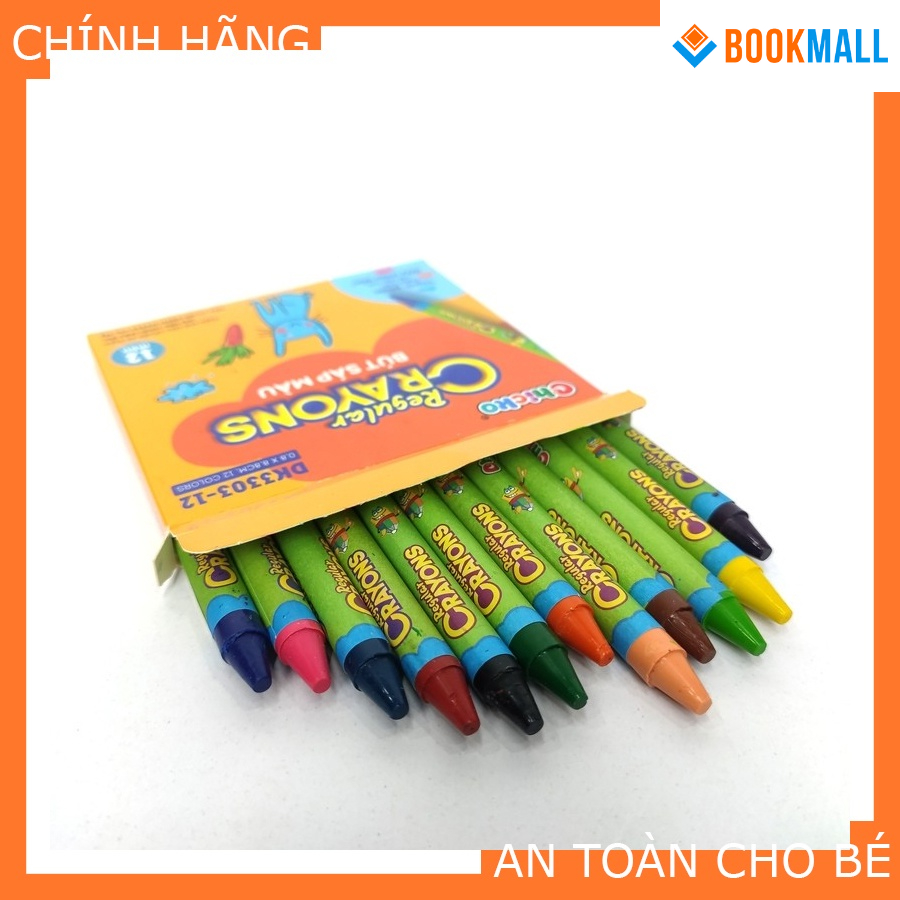 Bút Sáp Màu Duka Regular Crayons DK 3303 - tùy chọn