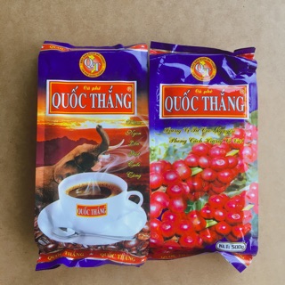 Cà phê xay Quốc Thắng xanh 500g