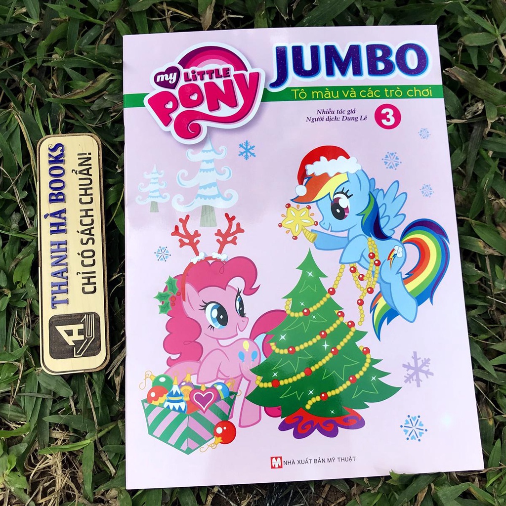 Sách - My Little Pony - Jumbo: Tô Màu Và Các Trò Chơi (2-6 tuổi) - lẻ tùy chọn
