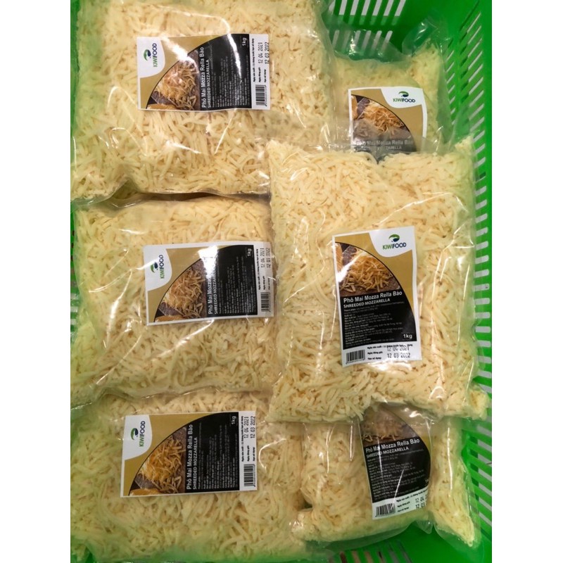 PHOMAI MOZZARELLA BÀO ÚC - KIWI FOOD GÓI 1KG ( CHỈ GIAO HÀNG TẠI HÀ NỘI)