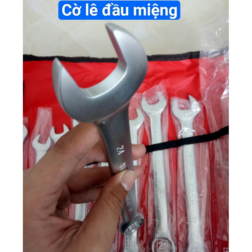 Bộ cờ lê yeti 14 cây tiêu chuẩn usa 8mm-24mm 8mm-32mm