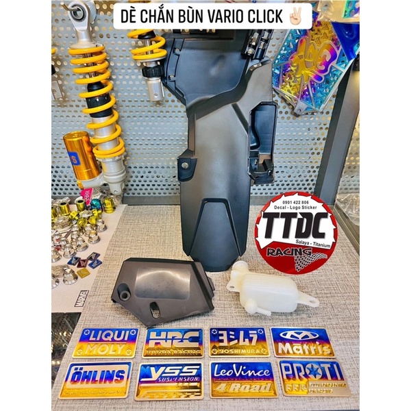 Bộ Dè Chắn Bùn Ab Vario Click 125/150 gắn các đời xe từ 2015 đến 2022 ✌🇹🇭
