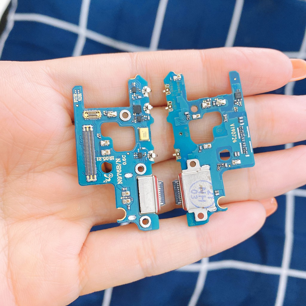 Cụm sạc Samsung Note 10 Plus N976B/N ( mic , tai nghe ) , mạch sạc mã N976B/N linh kiện zin đủ chức năng