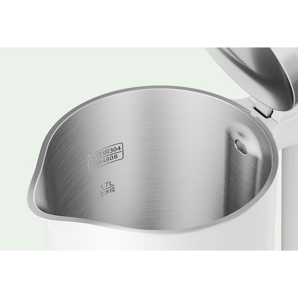 1L7 | GEN 2 | Bình đun siêu tốc 1.7L Mijia MJDSH04YM, Ấm đun nước Xiaomi 1800W khả năng đun sôi nhanh - MiHouse