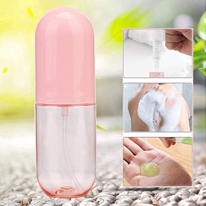 Chai xịt 40ml/60ml dùng đựng kem dưỡng/nước hoa có thể tái sử dụng nhỏ gọn để mang đi du lịch
