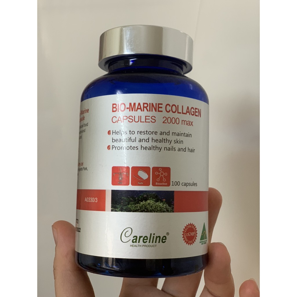 [Chuẩn air] Viên uống làm đẹp da Bio Marine Collagen Careline 2000max 100 viên | BigBuy360 - bigbuy360.vn