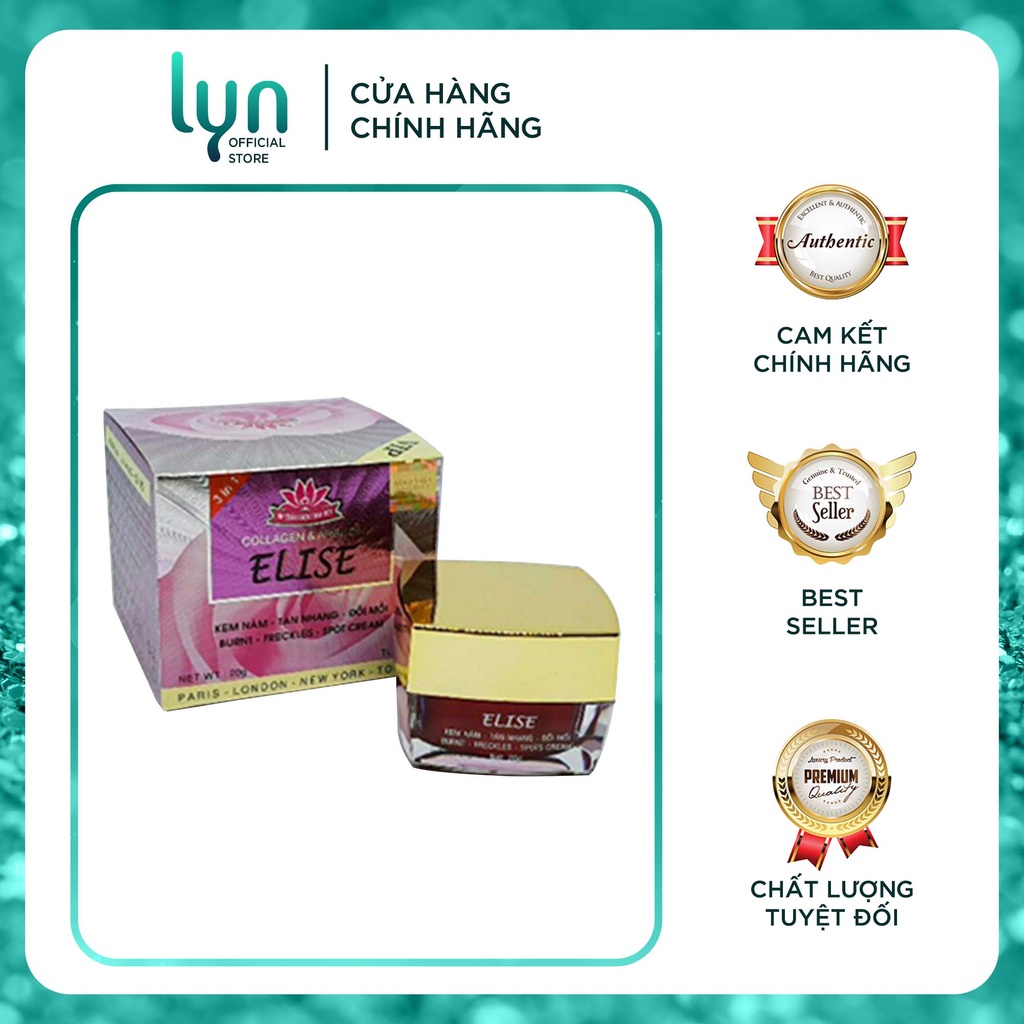 Kem Elise nám tàn nhang đồi mồi 20g