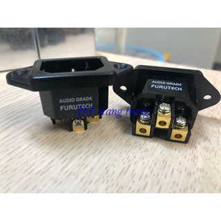Jack nguồn audio furutech(mẫu mới) đơn giá 1 chiếc