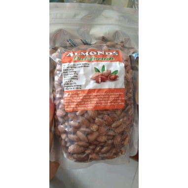 500g hạnh nhân sấy ăn liền