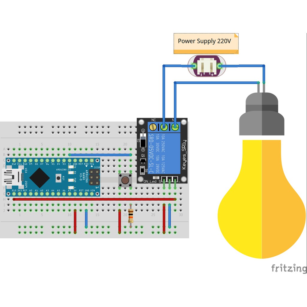 Relay 5 chân SONGLE SRD-SL-C Rơ le 5V, 12V, 24V  (10A)