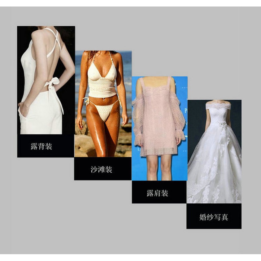 1 Cặp Miếng Dán Nhũ Hoa Hình Cánh Bướm Màu Cầu Vồng Vô Hình Dùng Một Lần Cho Nữ