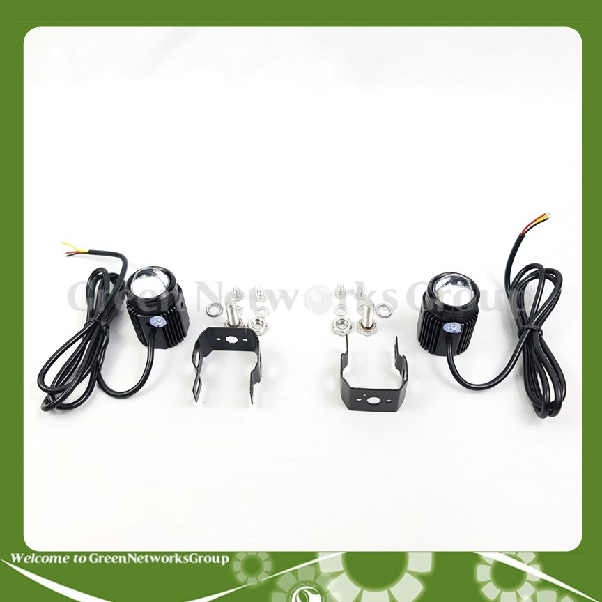 Đèn trợ sáng mini bi cầu cos vàng pha trắng Greennetworks