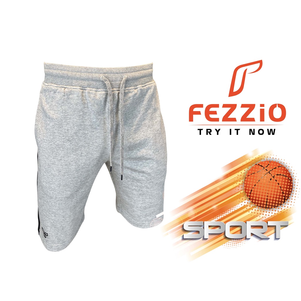 Quần short thể thao nam thun , quần short da cá nam 100% cotton , quần thể thao nam FEZZIO