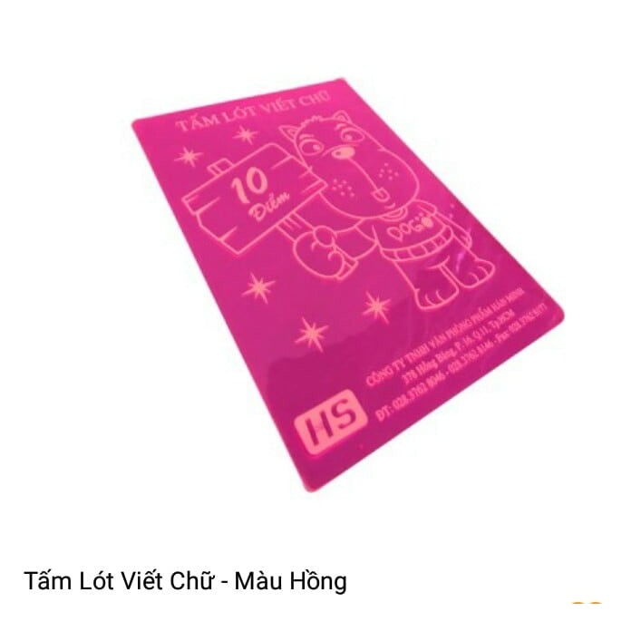 Tấm lót viết chữ