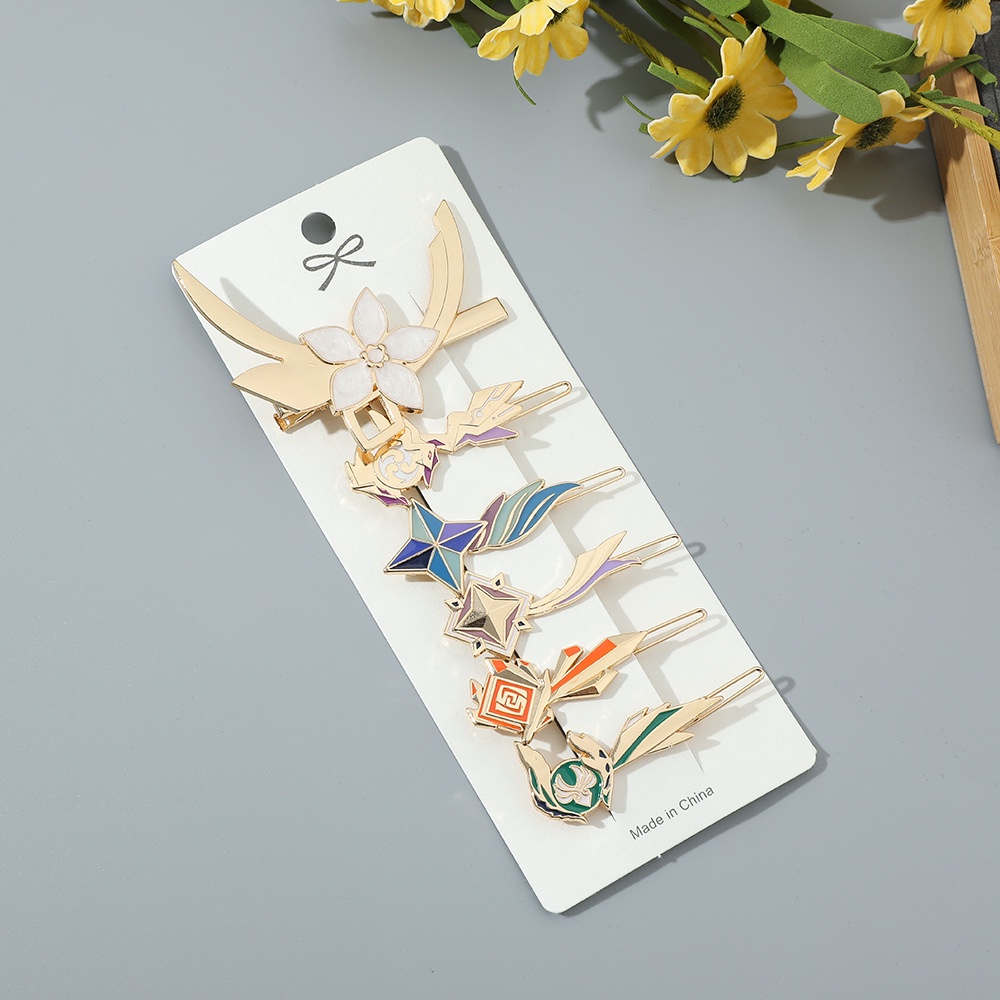 Kẹp Tóc Phong Cách Game Genshin Wendy Chạm Khắc Qingfengyuan Wanye God's